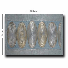 Wallity Cuadro Decorativo en Lienzo Multicolor 70 x 100 cm